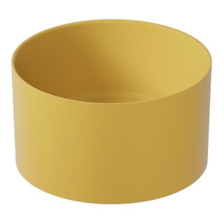 Раковина GALASSIA CORE 7306 OC накладная без перелива цвет охра матовый