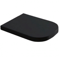 Сиденье с крышкой GALASSIA Meg11 PRO 5454 NE цвет черный глянцевый ПРОДАЕТСЯ ТОЛЬКО С УНИТАЗОМ