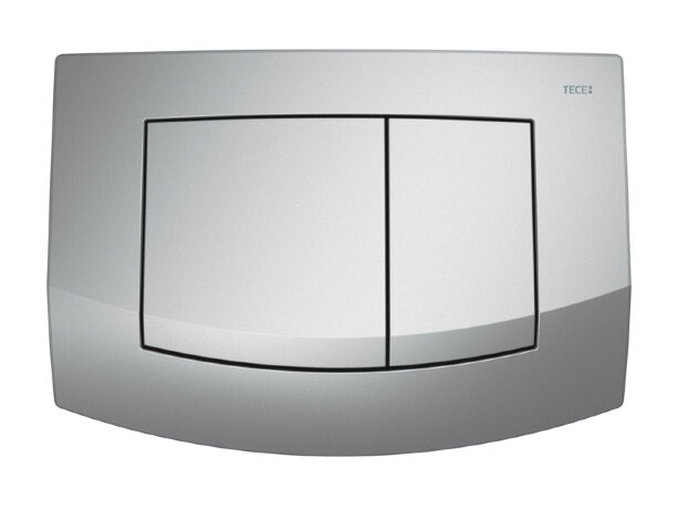 Панель смыва с двумя клавишами, хром матовый TECEambia 9240225