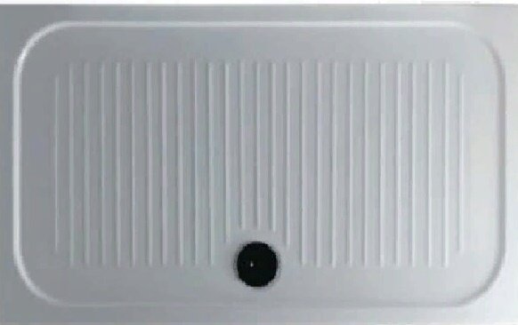 Поддон GALASSIA FLAT 1025 антискользящая поверхность 80x140x6 С ФАБРИКИ ИДУТ БЕЗ КОРОБКИ