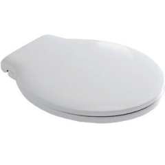 Сиденье с крышкой GALASSIA ERGO 7115 цвет белый глянцевый