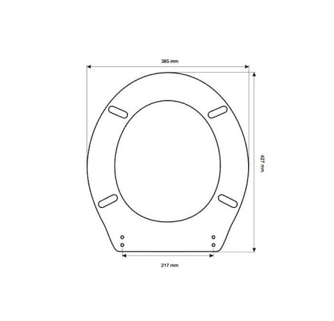 Сиденье с крышкой GALASSIA ETHOS 8482 RM петли хром цвет тёмный дуб