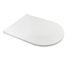 Сиденье с крышкой GALASSIA Dream 7314 с микролифтом быстросъемное тонкое цвет белый глянцевый