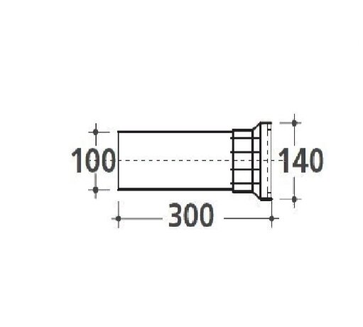 Патрубок для слива GALASSIA Meg11 PRO 9053