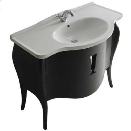 Тумба под раковину GALASSIA ETHOS 8477 напольная цвет белый глянцевый