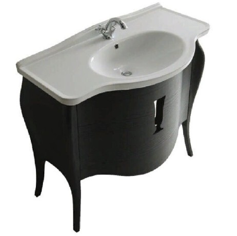 Тумба под раковину GALASSIA ETHOS 8478 напольная цвет темный дуб