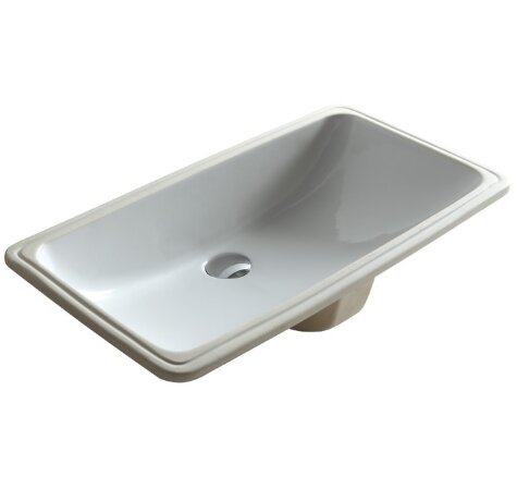 Раковина GALASSIA 2036 встраиваемая снизу, белая